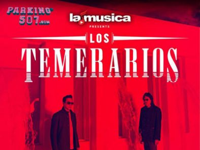 LAMUSICA Y 97.9FM LA RAZA PRESENTAN LOS TEMERARIOS EN CONCIERTO EL PRÓXIMO 12 DE FEBRERO DE 2017